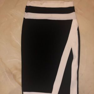 Black & White Skirt